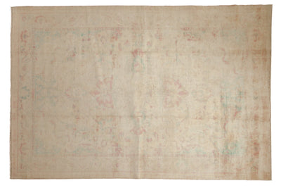 6x9 Vintage Distressed Bulgarian Polonaise Design Carpet by Old New House® - main product image for Resin Society