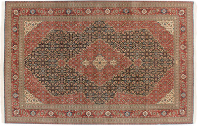 12x18 Vintage Bulgarian Tabriz Design Carpet by Old New House® - main product image for Resin Society