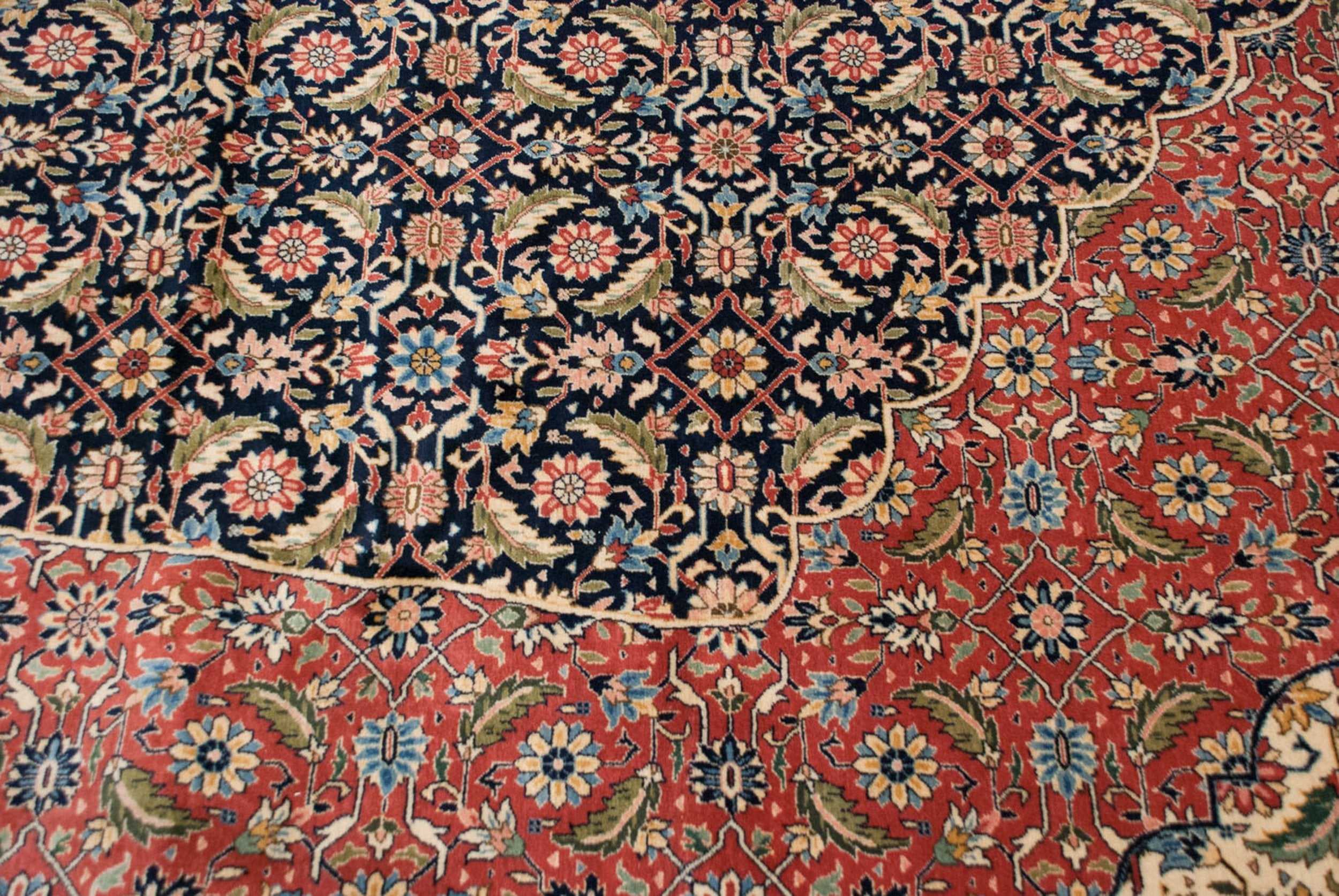 12x18 Vintage Bulgarian Tabriz Design Carpet by Old New House® - product image 2 for Resin Society