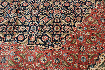 12x18 Vintage Bulgarian Tabriz Design Carpet by Old New House® - product image 2 for Resin Society