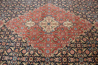 12x18 Vintage Bulgarian Tabriz Design Carpet by Old New House® - product image 5 for Resin Society