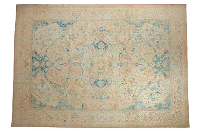 10x14 Vintage Distressed Bulgarian Polonaise Design Carpet by Old New House® - main product image for Resin Society