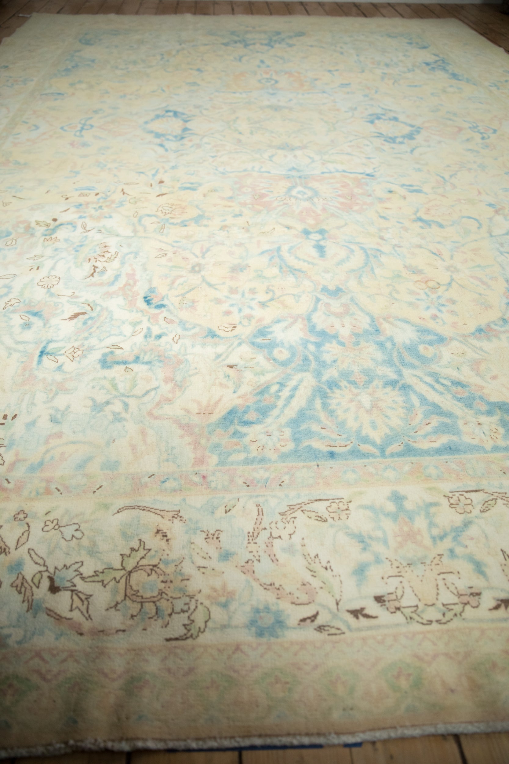10x14 Vintage Distressed Bulgarian Polonaise Design Carpet by Old New House® - product image 6 for Resin Society