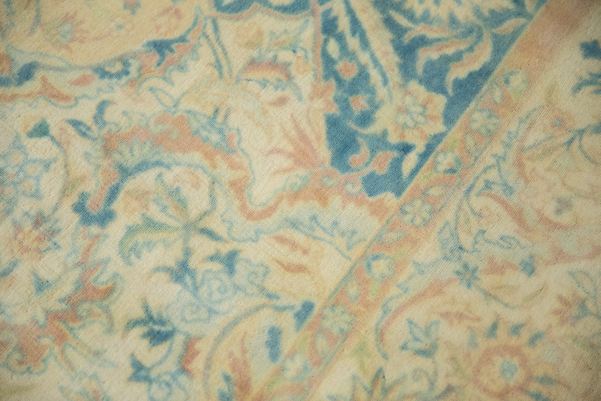 10x14 Vintage Distressed Bulgarian Polonaise Design Carpet by Old New House® - product image 9 for Resin Society
