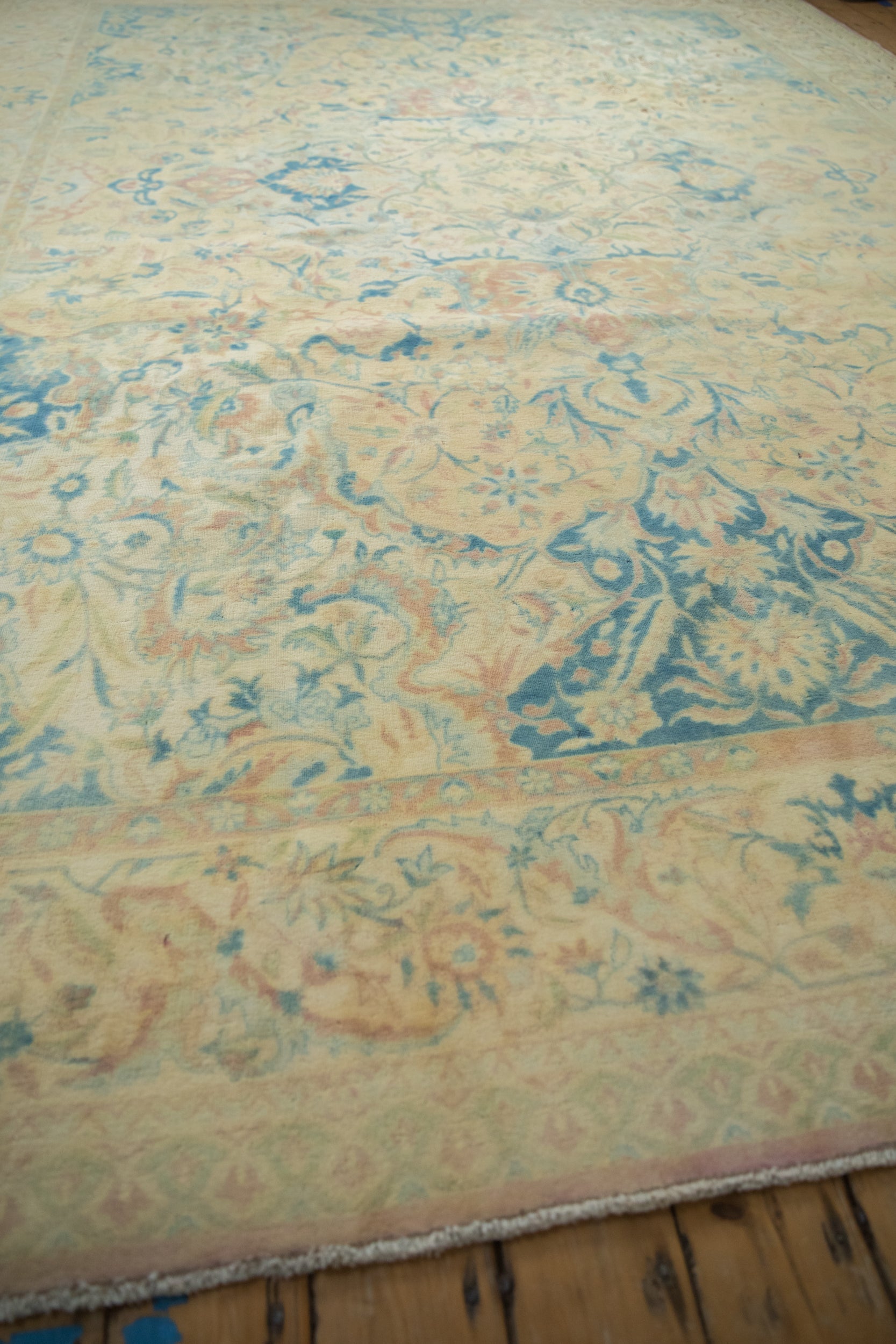 10x14 Vintage Distressed Bulgarian Polonaise Design Carpet by Old New House® - product image 10 for Resin Society