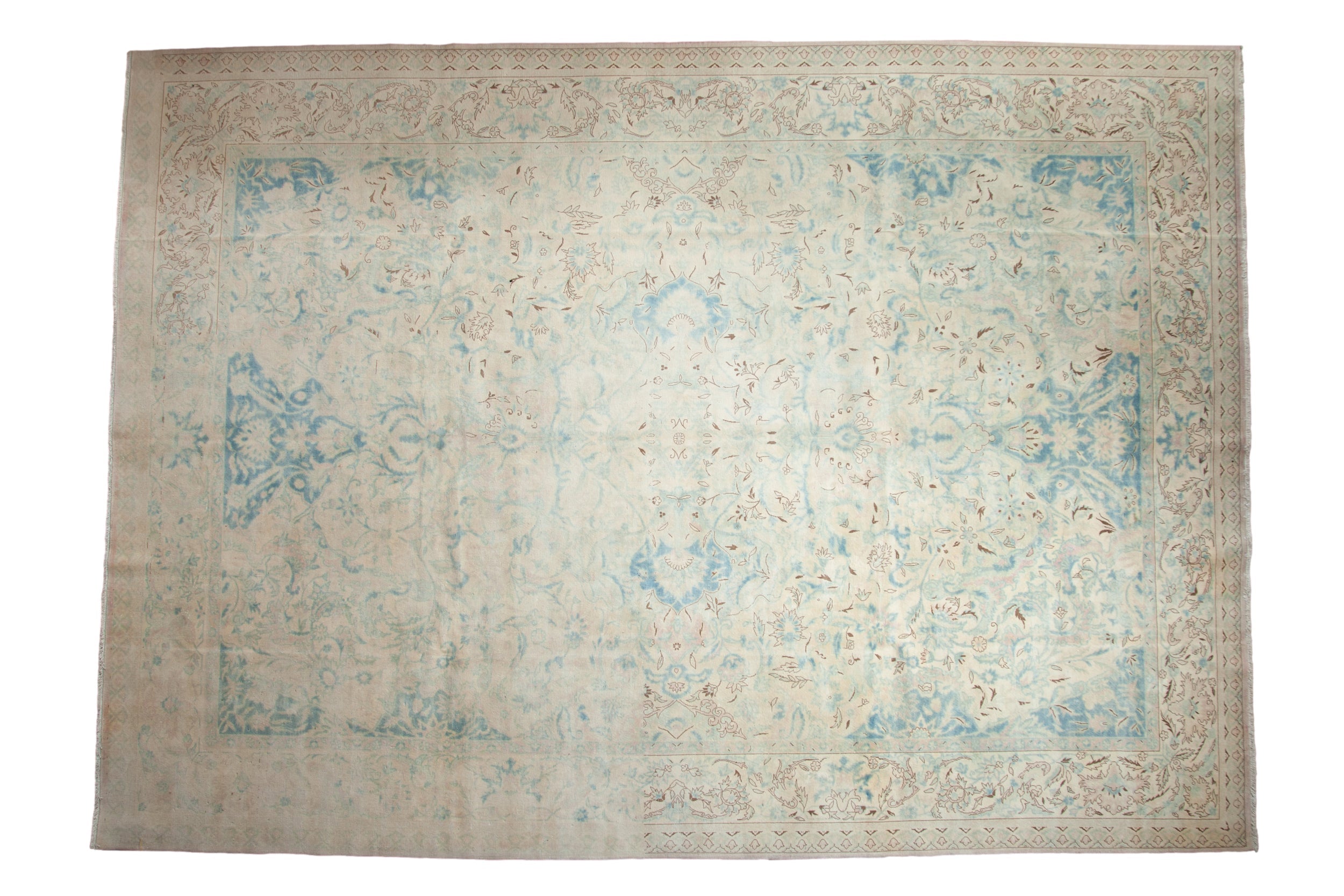 10x14 Vintage Distressed Bulgarian Polonaise Design Carpet by Old New House® - main product image for Resin Society