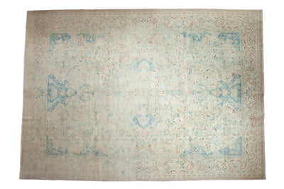 10x14 Vintage Distressed Bulgarian Polonaise Design Carpet by Old New House® - main product image for Resin Society