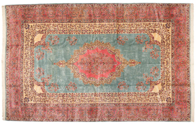 10x16.5 Vintage Fine Kerman Carpet by Old New House® - main product image for Resin Society