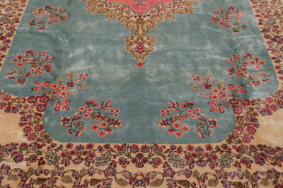 10x16.5 Vintage Fine Kerman Carpet by Old New House® - product image 9 for Resin Society