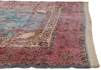 10x16.5 Vintage Fine Kerman Carpet by Old New House® - product image 14 for Resin Society