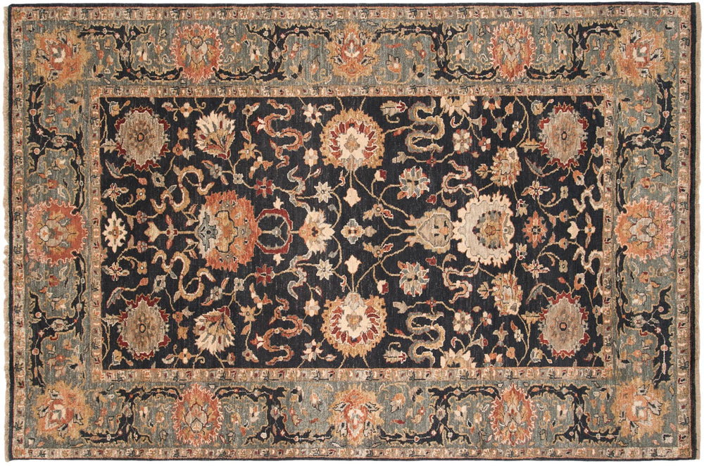 6x9 New Agra Carpet by Old New House® - main product image for Resin Society