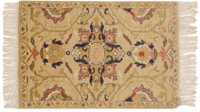 2x3 Vintage Armenian Sultanabad Design Rug Mat