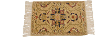 2x3 Vintage Armenian Sultanabad Design Rug Mat