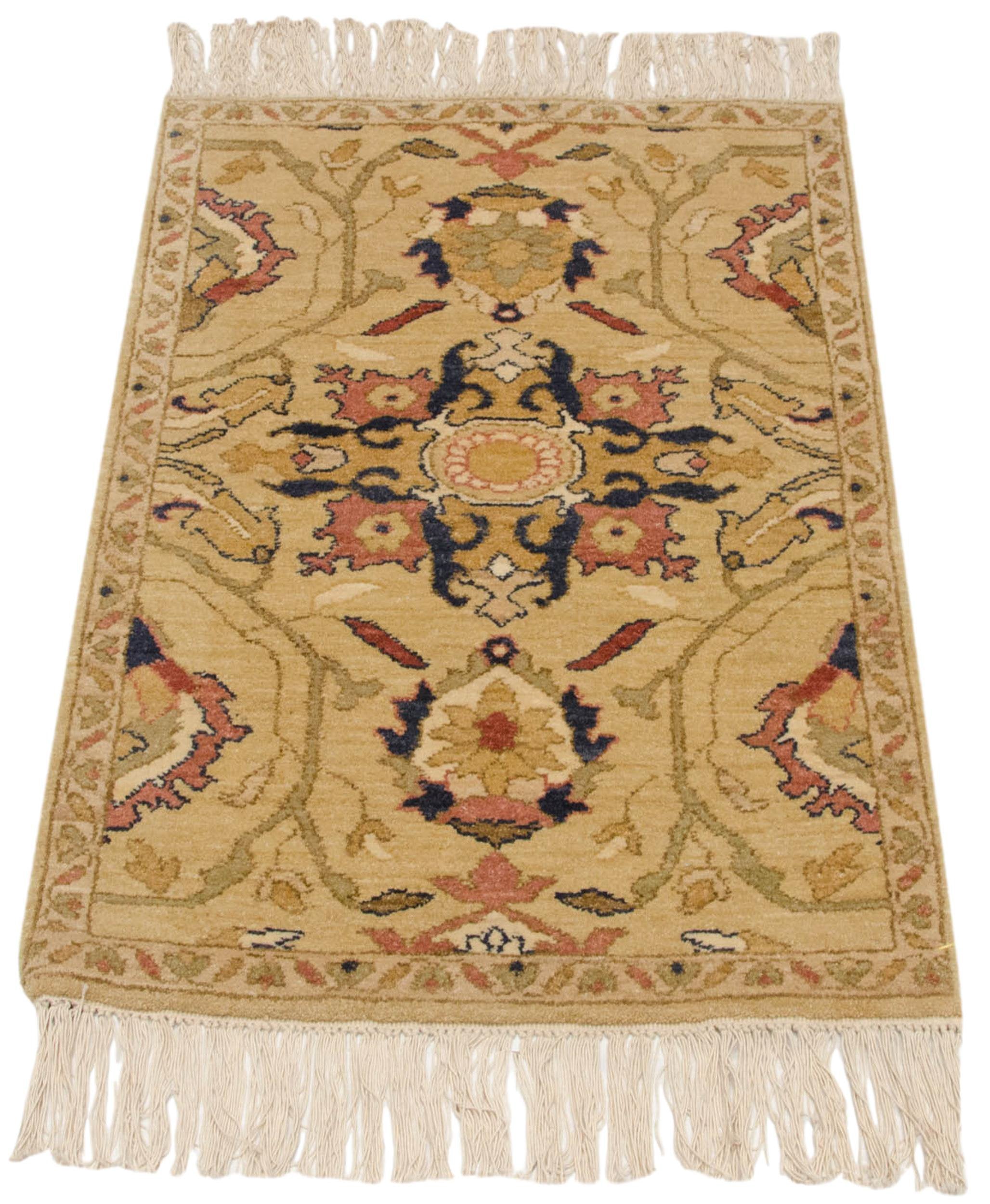 2x3 Vintage Armenian Sultanabad Design Rug Mat