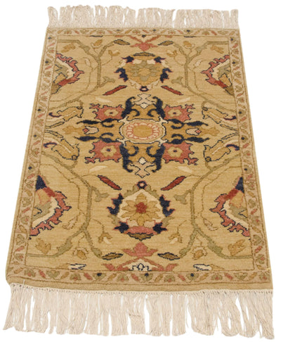 2x3 Vintage Armenian Sultanabad Design Rug Mat