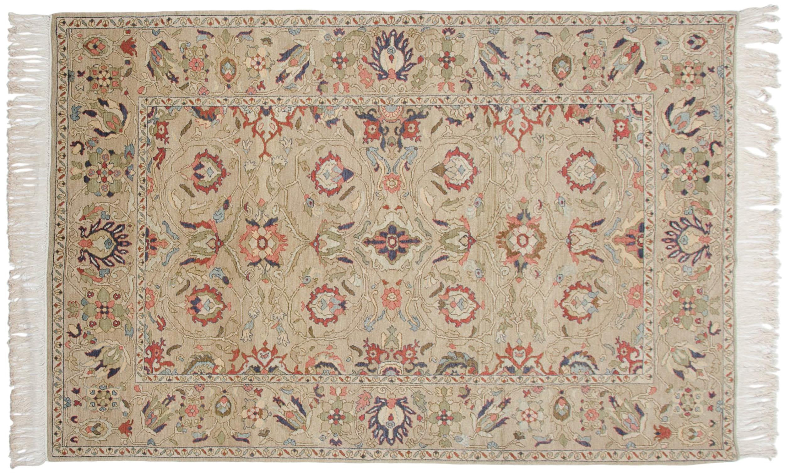 6x9 Vintage Armenian Sultanabad Design Carpet by Old New House® - product image 9 for Resin Society