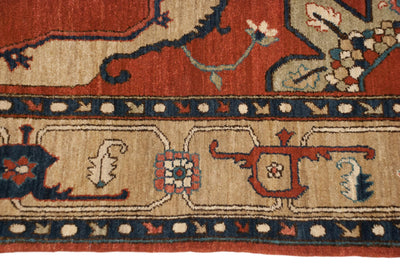6x9 Vintage Armenian Serapi Design Carpet by Old New House® - product image 3 for Resin Society