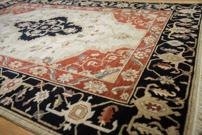 6x9 Vintage Armenian Serapi Design Carpet by Old New House® - product image 8 for Resin Society