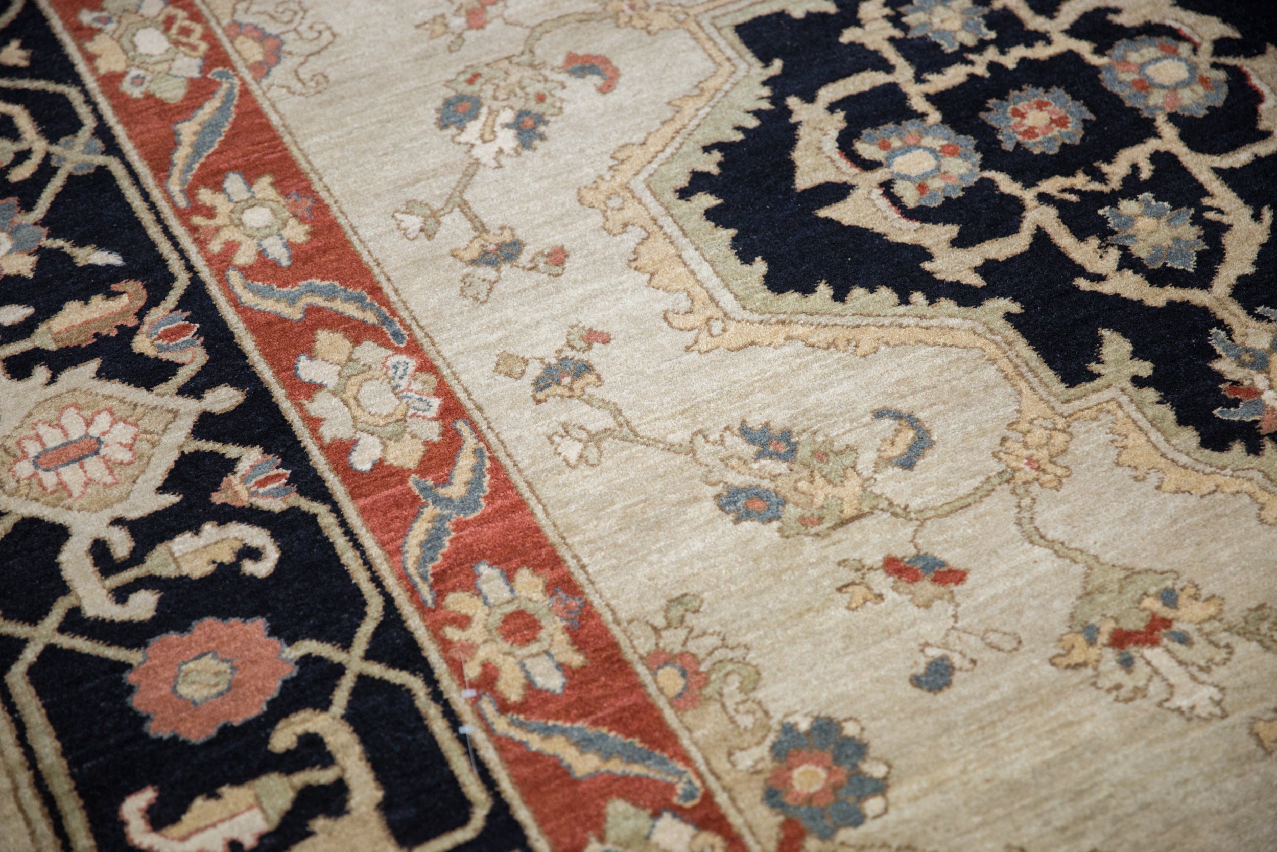 6x9 Vintage Armenian Serapi Design Carpet by Old New House® - product image 5 for Resin Society