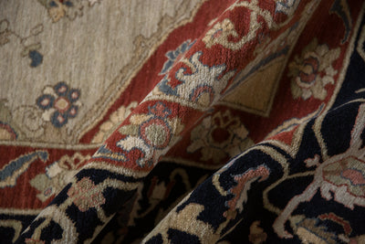 6x9 Vintage Armenian Serapi Design Carpet by Old New House® - product image 11 for Resin Society