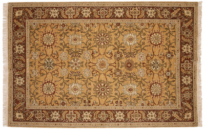 6x9 Vintage Armenian Sultanabad Design Carpet by Old New House® - main product image for Resin Society