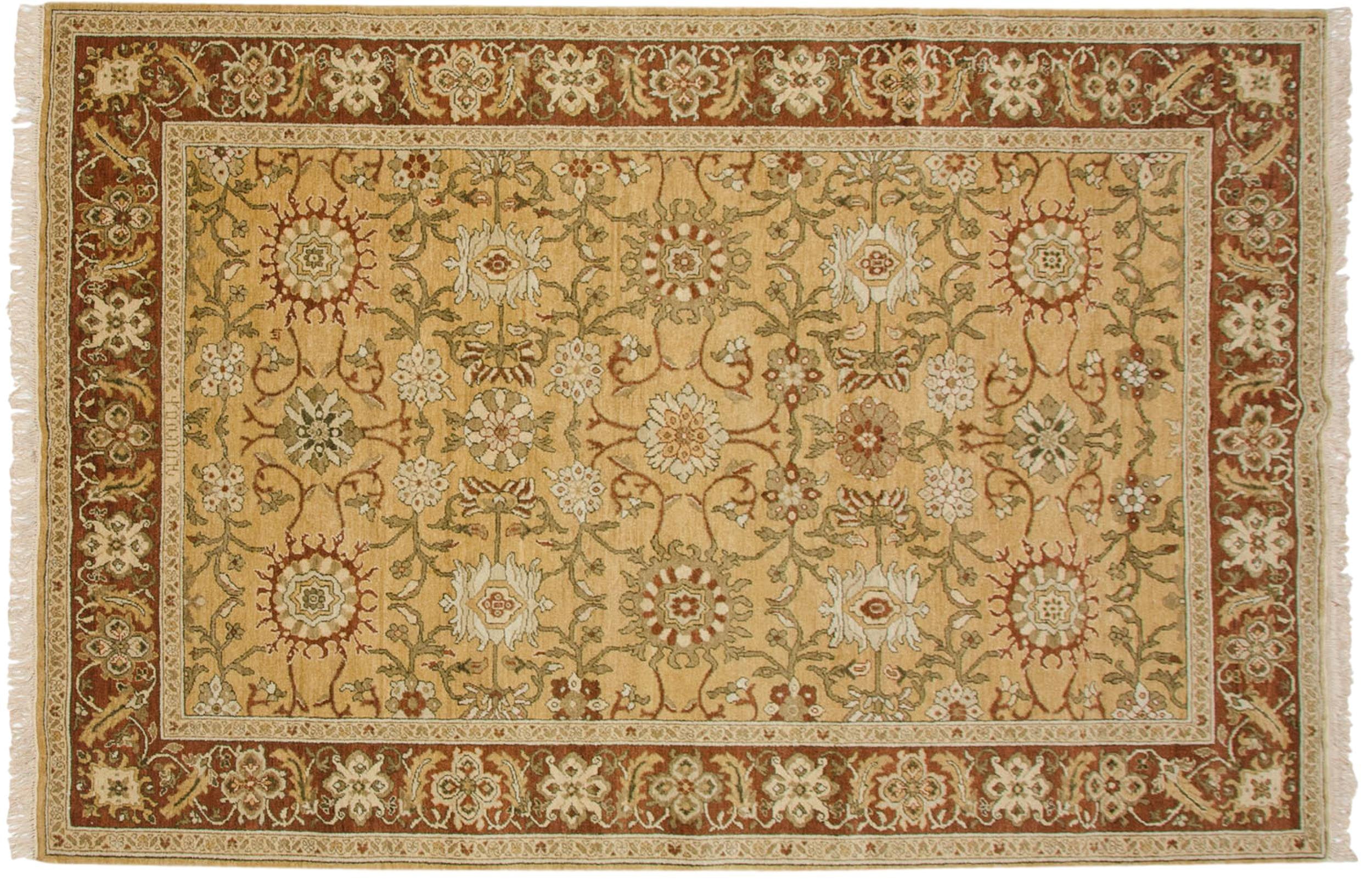 6x9 Vintage Armenian Sultanabad Design Carpet by Old New House® - product image 6 for Resin Society