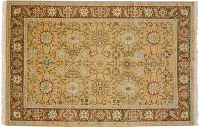 6x9 Vintage Armenian Sultanabad Design Carpet by Old New House® - product image 6 for Resin Society