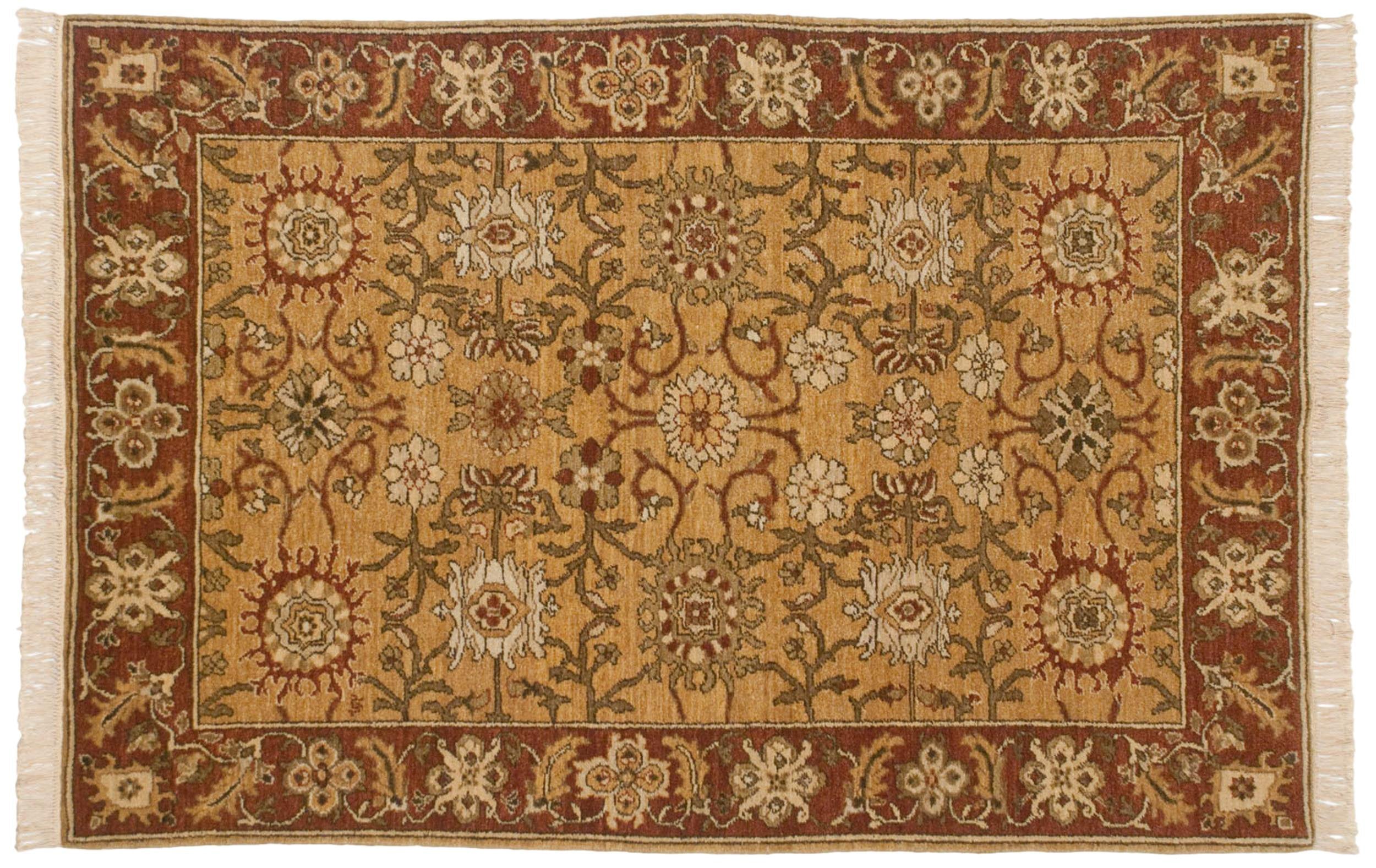 4x6 Vintage Armenian Sultanabad Design Rug by Old New House® - main product image for Resin Society