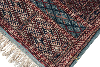 12x17.5 Vintage Fine Bokhara Carpet by Old New House® - product image 8 for Resin Society
