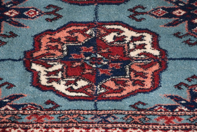 12x17.5 Vintage Fine Bokhara Carpet by Old New House® - product image 10 for Resin Society