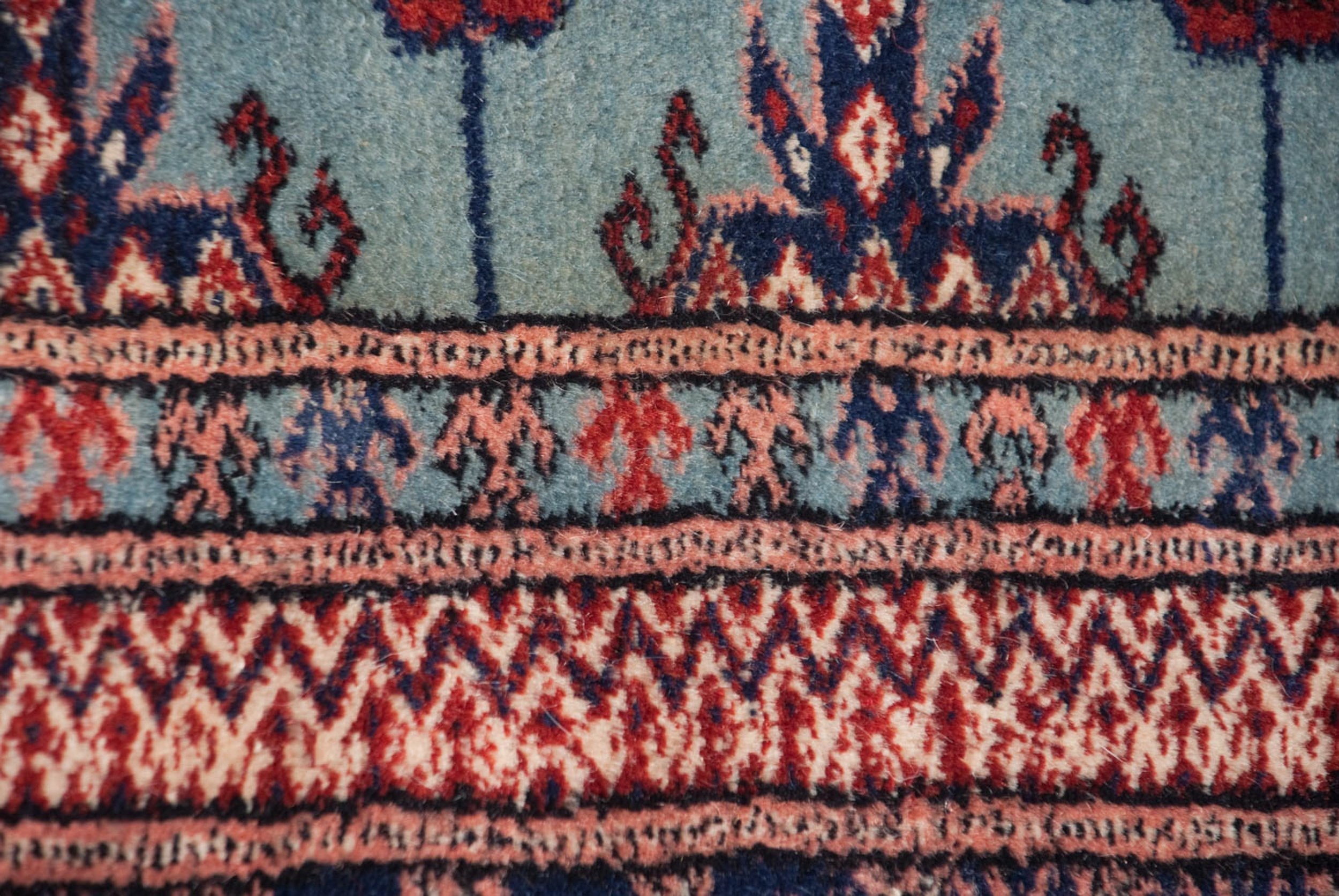 12x17.5 Vintage Fine Bokhara Carpet by Old New House® - product image 13 for Resin Society