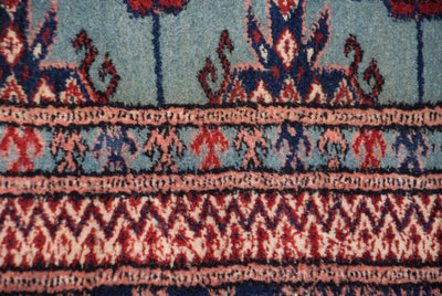 12x17.5 Vintage Fine Bokhara Carpet by Old New House® - product image 13 for Resin Society