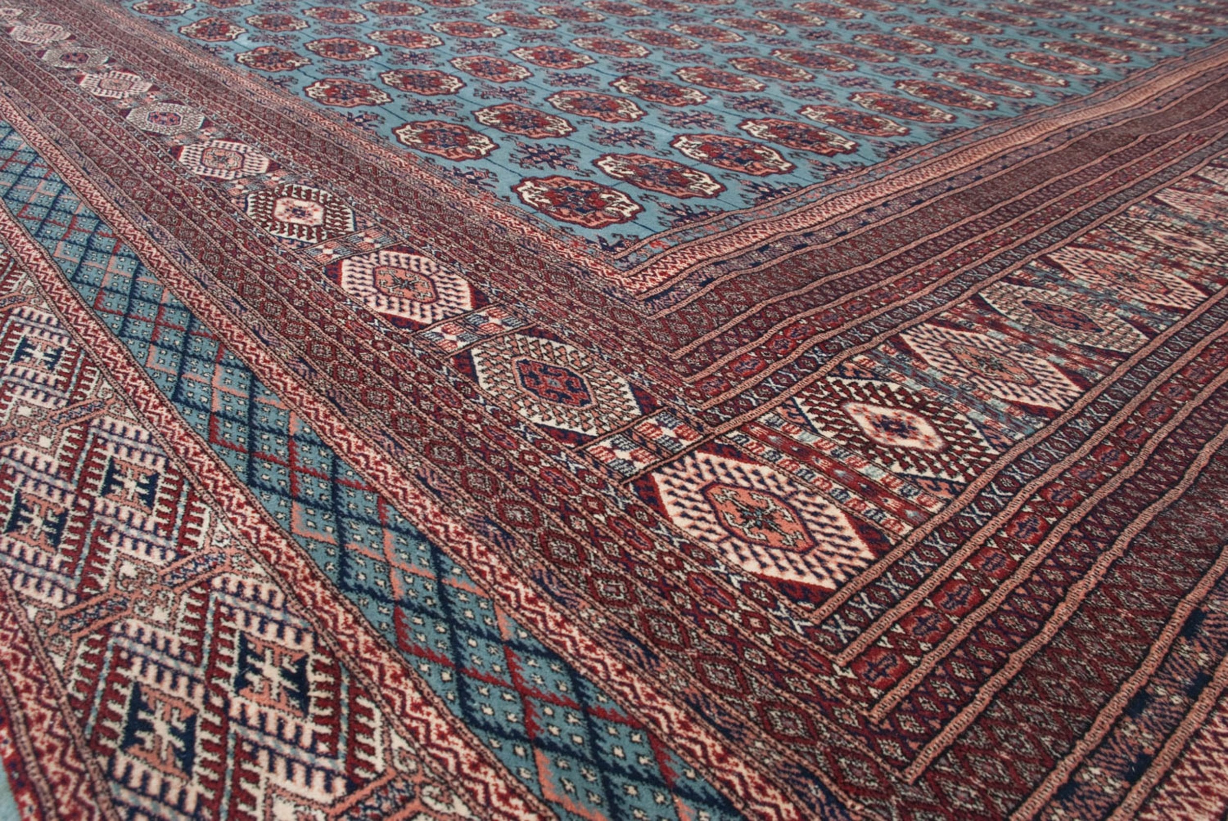 12x17.5 Vintage Fine Bokhara Carpet by Old New House® - product image 18 for Resin Society