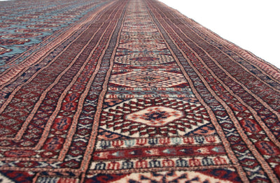 12x17.5 Vintage Fine Bokhara Carpet by Old New House® - product image 19 for Resin Society