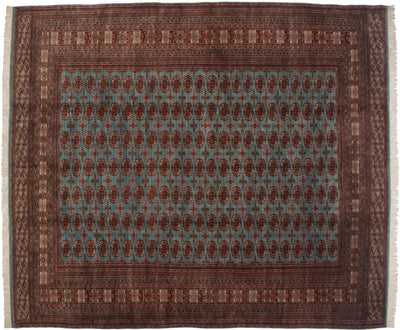 12x14.5 Vintage Fine Bokhara Carpet by Old New House® - product image 5 for Resin Society