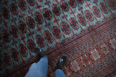 12x14.5 Vintage Fine Bokhara Carpet by Old New House® - product image 2 for Resin Society