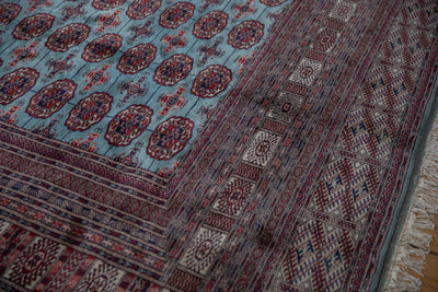 12x14.5 Vintage Fine Bokhara Carpet by Old New House® - product image 4 for Resin Society