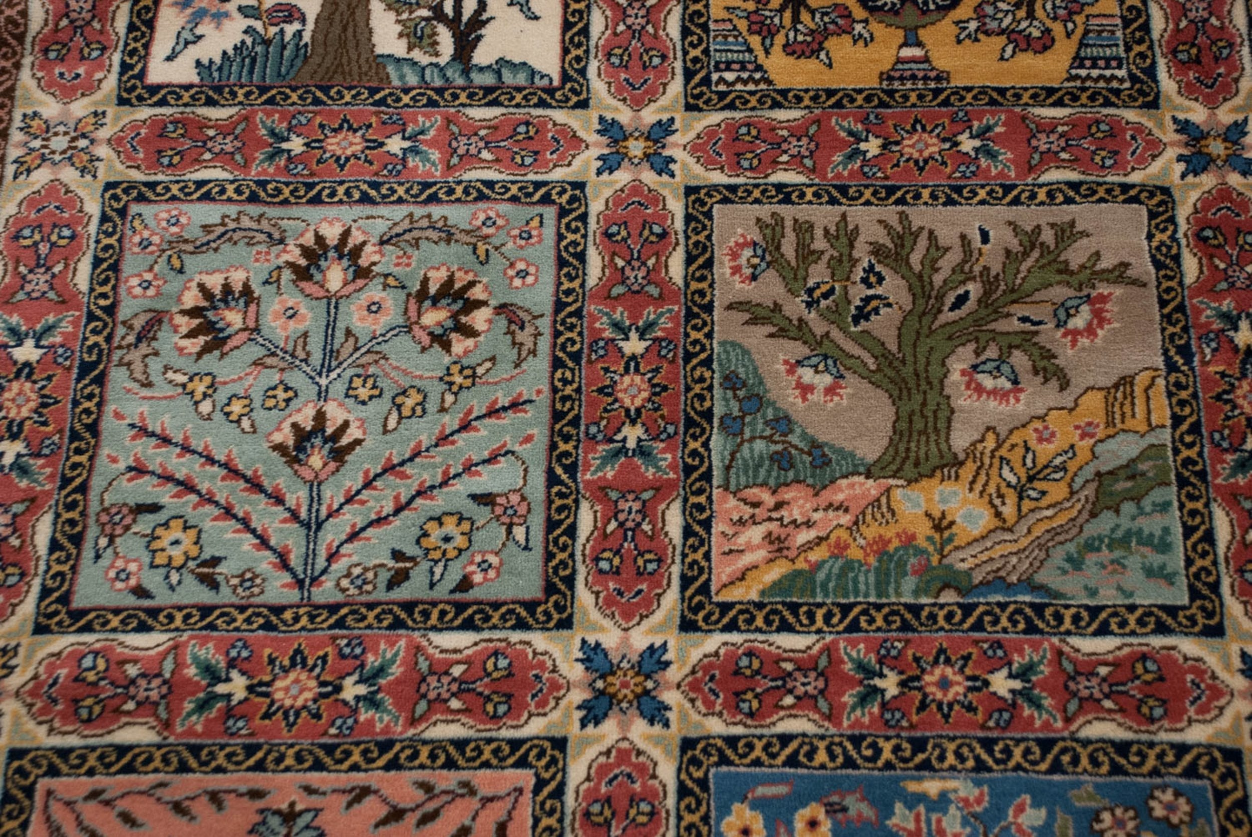 12x17.5 Vintage Bulgarian Kerman Design Carpet by Old New House® - product image 2 for Resin Society