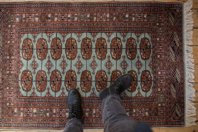 3x5 Vintage Fine Bokhara Rug by Old New House® - product image 2 for Resin Society