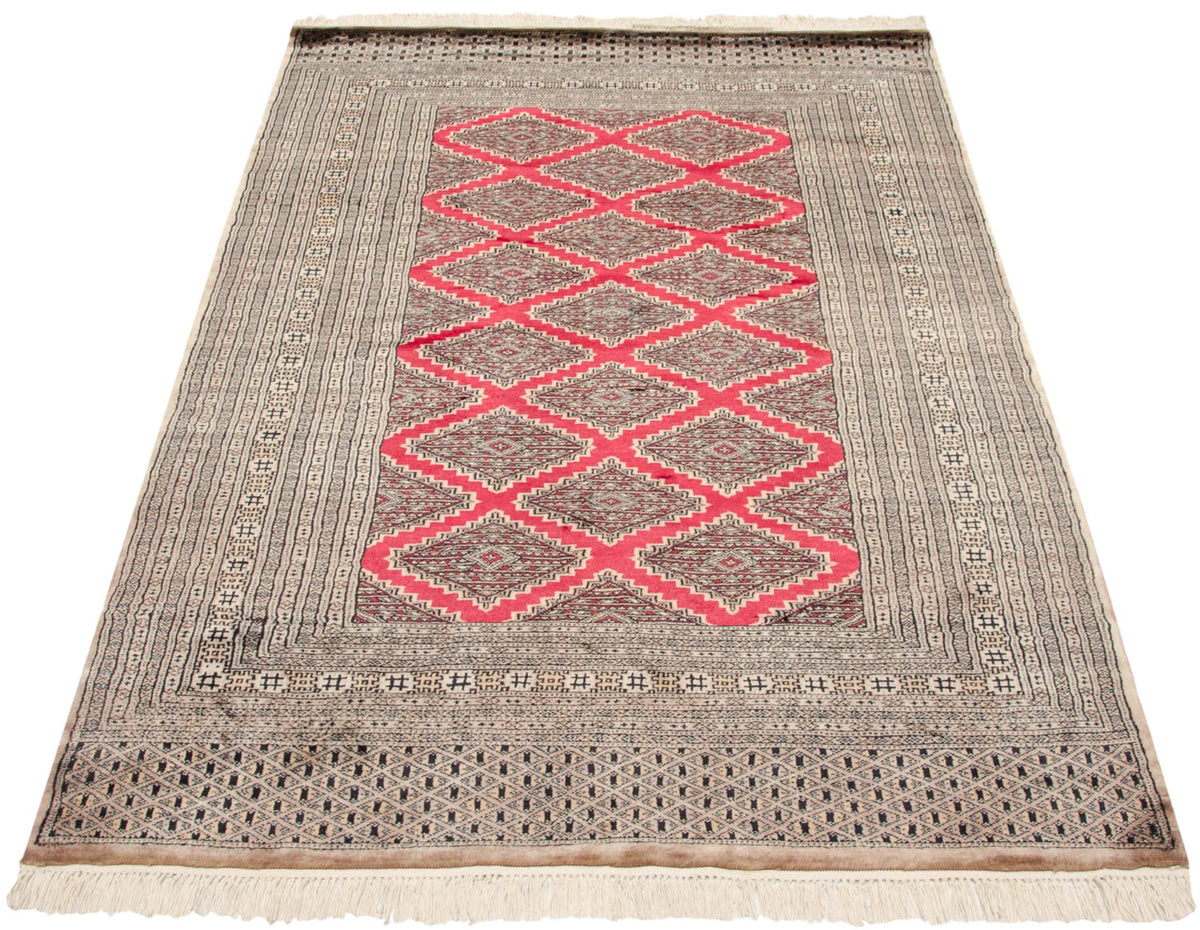 4x6 Vintage Fine Pakistani Turkmen Design Rug by Old New House® - product image 3 for Resin Society