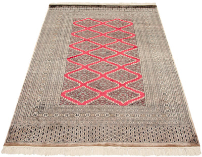 4x6 Vintage Fine Pakistani Turkmen Design Rug by Old New House® - product image 3 for Resin Society