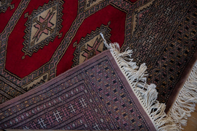 4x6 Vintage Fine Pakistani Turkmen Design Rug by Old New House® - product image 9 for Resin Society