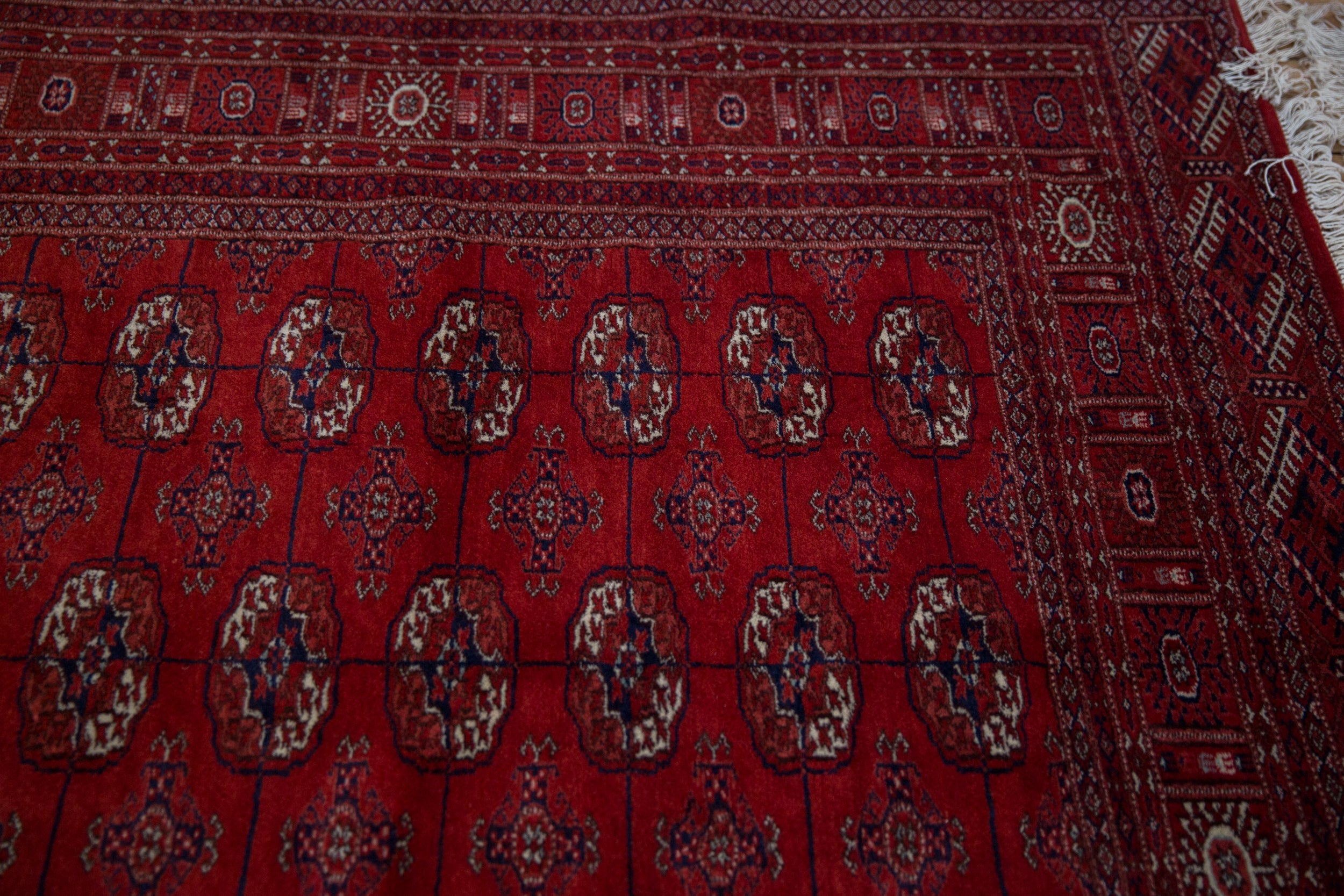 5x5 Vintage Fine Bokhara Square Rug by Old New House® - product image 6 for Resin Society