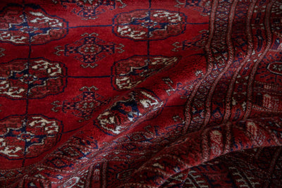 5x5 Vintage Fine Bokhara Square Rug by Old New House® - product image 7 for Resin Society