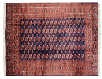 9x11.5 Vintage Fine Bokhara Carpet by Old New House® - product image 6 for Resin Society