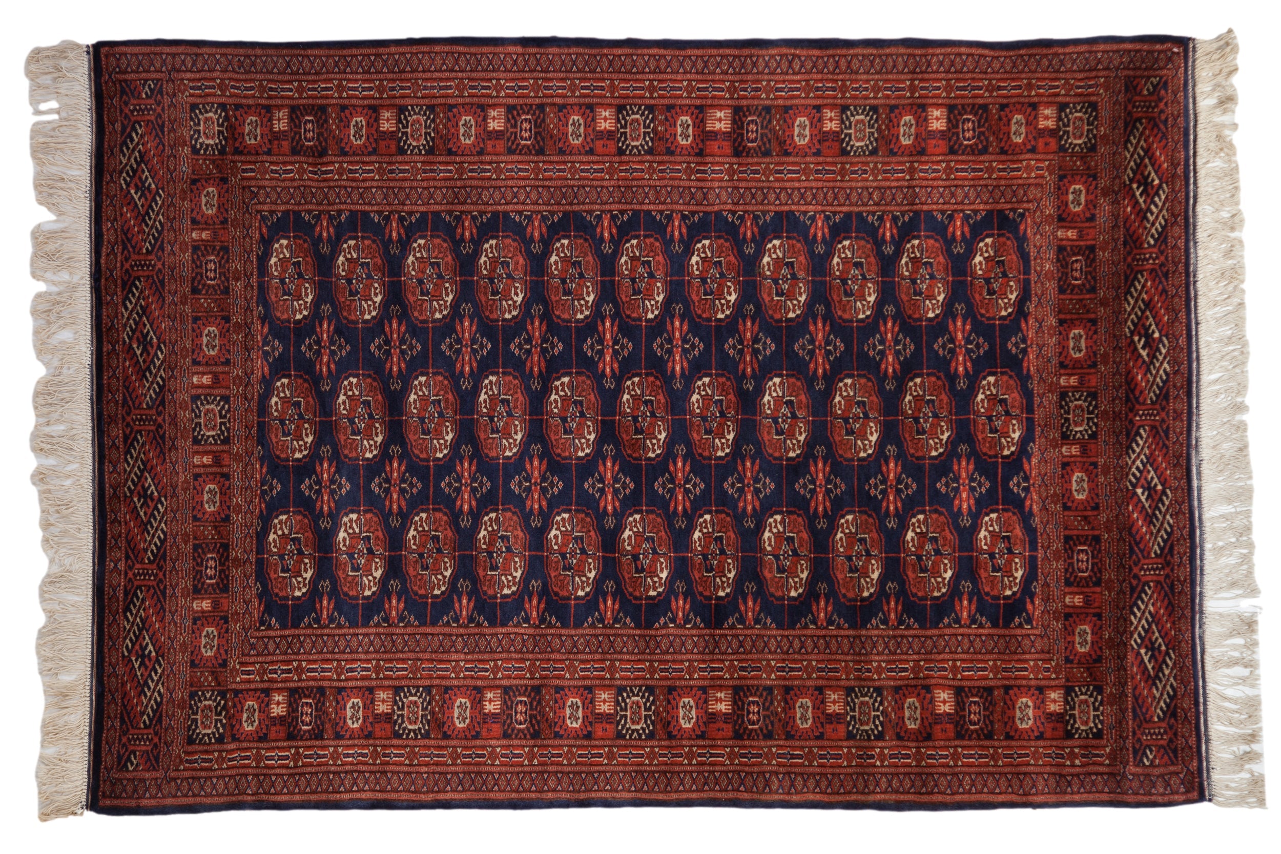 4x6 Vintage Fine Bokhara Rug by Old New House® - main product image for Resin Society
