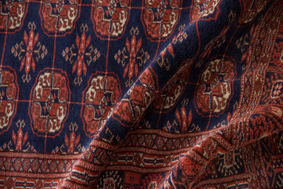 4x6 Vintage Fine Bokhara Rug by Old New House® - product image 7 for Resin Society