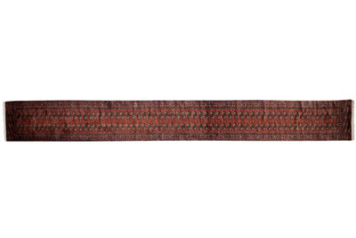2.5x24.5 Vintage Fine Bokhara Rug Runner by Old New House® - main product image for Resin Society