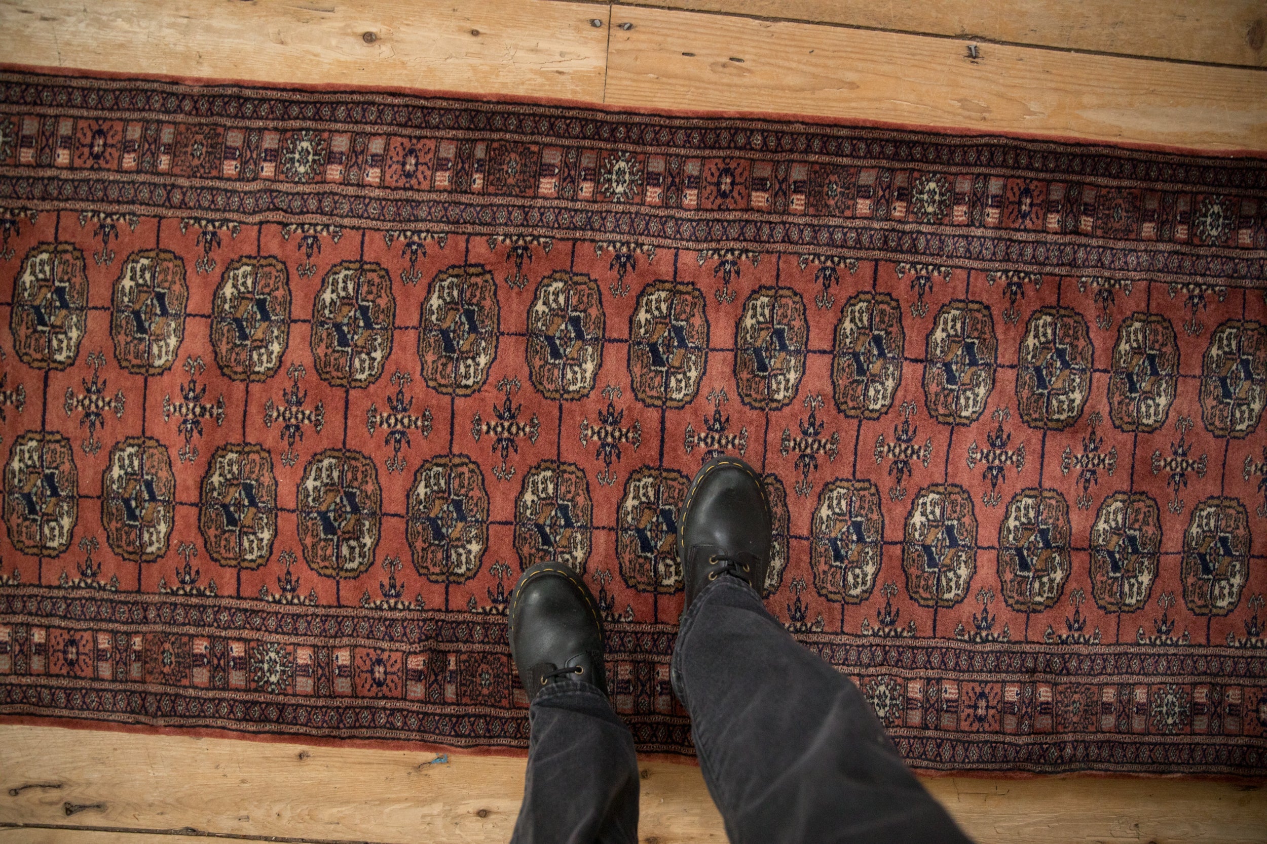 2.5x24.5 Vintage Fine Bokhara Rug Runner by Old New House® - product image 2 for Resin Society