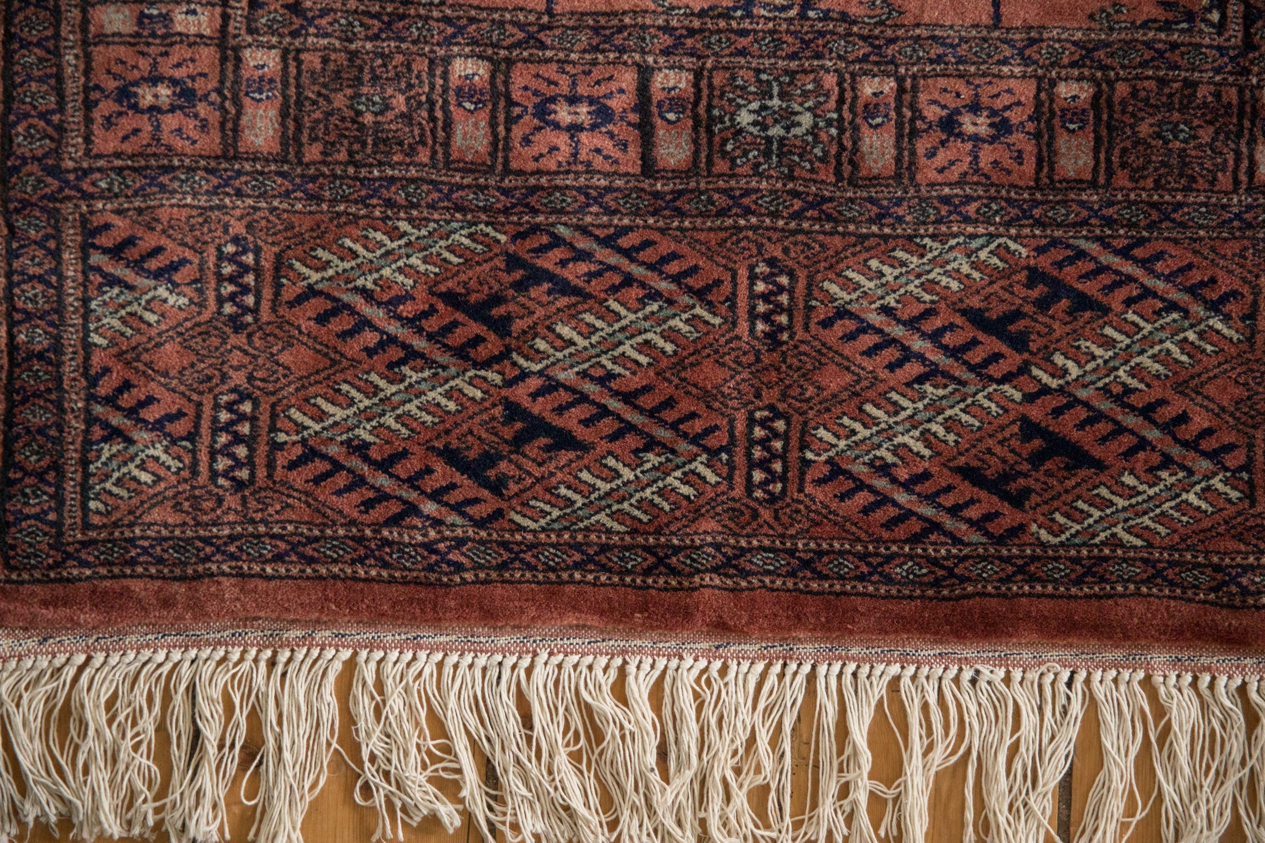 2.5x24.5 Vintage Fine Bokhara Rug Runner by Old New House® - product image 3 for Resin Society